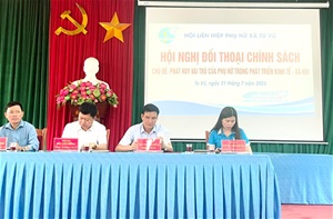 Thanh Thủy: Đối thoại chính sách với chủ đề “Phát huy vai trò của phụ nữ trong phát triển kinh tế - xã hội” tại xã Tu Vũ