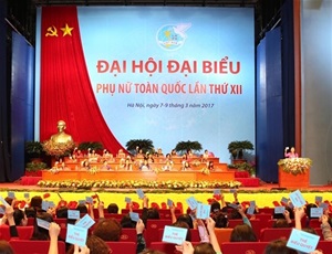 Đại hội đại biểu phụ nữ toàn quốc lần thứ XIII diễn ra từ ngày 09 đến 11/3