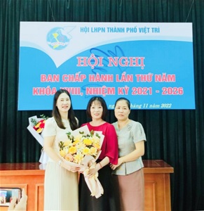 Thành lập Ủy ban Kiểm tra Hội LHPN thành phố Việt Trì và huyện Lâm Thao