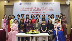 Diễn đàn Phụ nữ Việt Nam- Hàn Quốc: Chia sẻ kinh nghiệm xây dựng cuộc sống an toàn cho phụ nữ và trẻ em