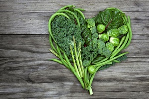 Các loại rau lá xanh giúp tim khỏe