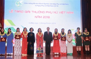 Chân dung 5 tập thể và 10 cá nhân được trao Giải thưởng Phụ nữ Việt Nam 2018