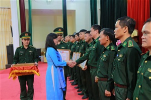 Tổng kết chương trình phối hợp giữa Hội LHPN tỉnh và Bộ Chỉ huy BĐBP tỉnh Lai Châu