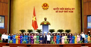 Nhóm nữ đại biểu HĐND tỉnh Phú Thọ trao đổi, học tập kinh nghiệm tại Hà Nội