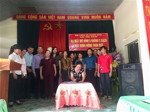 Hội LHPN huyện Phù Ninh: Ra mắt mô hình chi hội phụ nữ 5 không, 3 sạch 