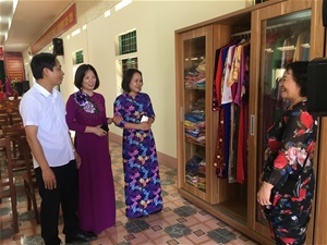 Hội LHPN thành phố Việt Trì Ra mắt mô hình điểm “Phụ nữ Đất Tổ - Duyên dáng áo dài”