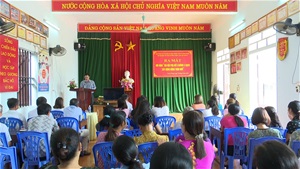 Hội LHPN TP Việt Trì chỉ đạo điểm ra mắt mô hình “Chi hội phụ nữ 5 không 3 sạch xây dựng nông thôn mới”