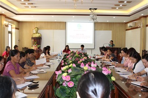Hội LHPN huyện Tam Nông tổ chức Hội nghị sơ kết giữa nhiệm kỳ thực hiện Nghị quyết Đại hội phụ nữ các cấp