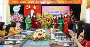 Gặp mặt, chúc mừng Hội liên hiệp Phụ nữ tỉnh Phú Thọ và đoàn đại biểu dự Đại hội phụ nữ toàn quốc lần thứ XIII