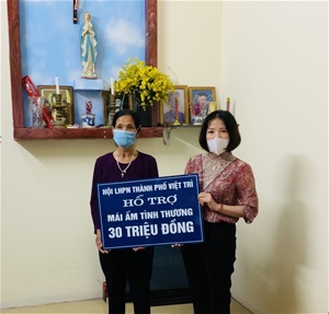 Hội Phụ nữ Việt Trì: Bàn giao mái ấm tình thương cho phụ nữ nghèo 
