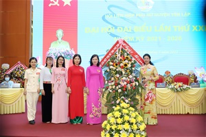 Đại hội đại biểu Hội Liên hiệp Phụ nữ huyện Yên Lập lần thứXXIV, nhiệm kỳ 2021 - 2026