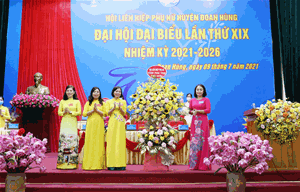 Huyện Đoan Hùng: Tổ chức Thành công Đại hội đại biểu phụ nữ lần thứ XIX, nhiệm kỳ 2021-2026