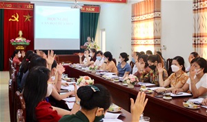Hội nghị Quy trình về công tác nhân sự Hội Liên hiệp Phụ nữ tỉnh Phú Thọ khóa XVI, nhiệm kỳ 2021 - 2026