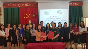 Hội LHPN tỉnh và Viettel Phú Thọ ký kết thỏa thuận hợp tác (Giai đoạn 2018-2020)