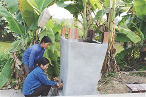 Hiệu quả từ mô hình xử lý rác thải của phụ nữ Tân Sơn