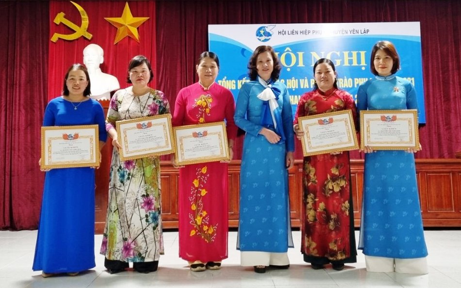 Hội LHPN huyện Yên Lập triển khai thực hiện 56 công trình, phần việc chào mừng Đại hội phụ nữ các cấp
