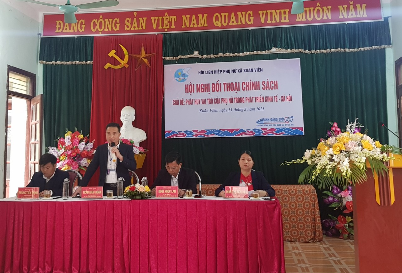 Hội LHPN tỉnh Phú Thọ chỉ đạo tổ chức Hội nghị điểm về đối thoại chính sách 